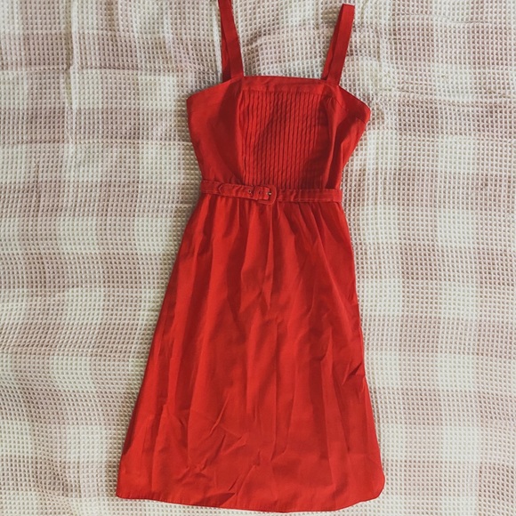Red vintage dress - Picture 1 of 6